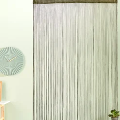 Cortinas<CASA Green Cortina De Flecos Verde