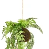 Plantas Artificiales<CASA Greenery Macetero Colgante Con Helecho Verde