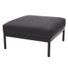 Conjuntos Lounge<CASA Hanna Lounge Reposapies Negro, Natural