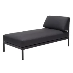 Conjuntos Lounge<CASA Hanna Tumbona Lounge Negro
