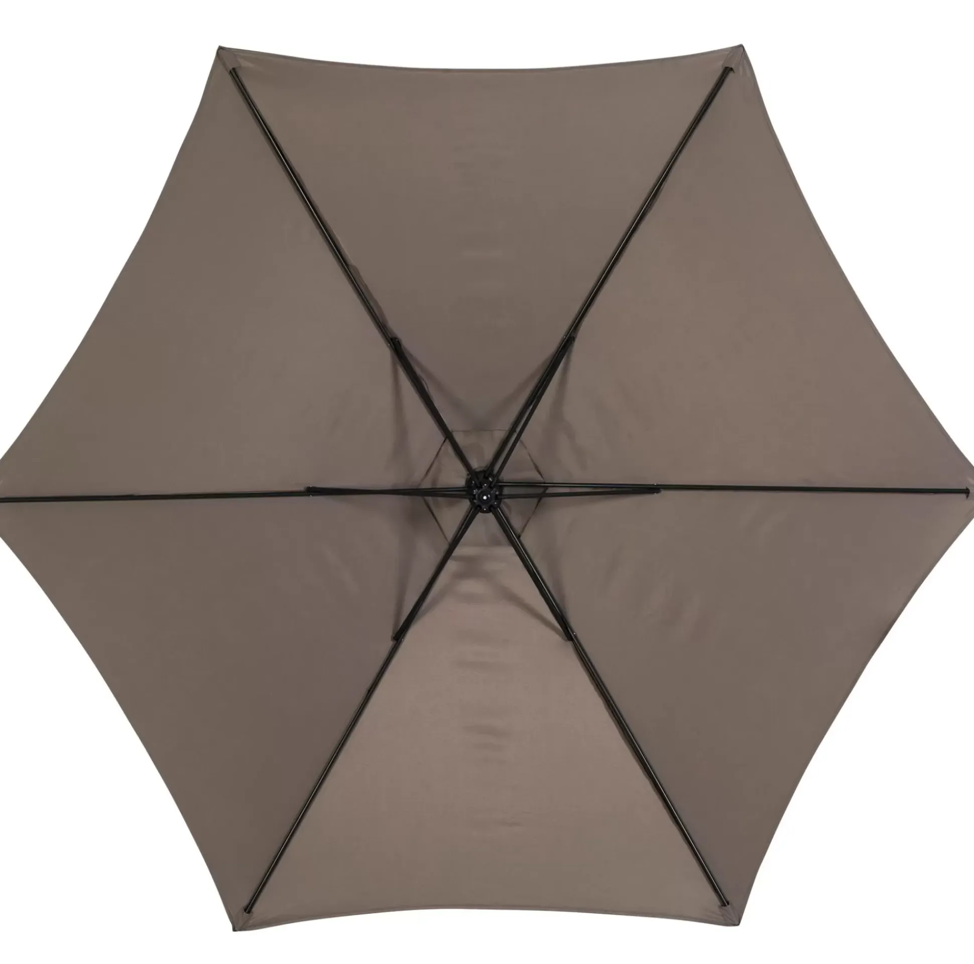 Parasoles<CASA Hawai Parasol Colgante Sin Pie Taupe