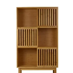 Cajoneras<CASA Helge Armario Compartimentos Natural