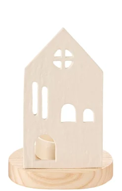 Soprortes Para Velitas<CASA Home Soporte Para Vela Pequena Blanco, Natural