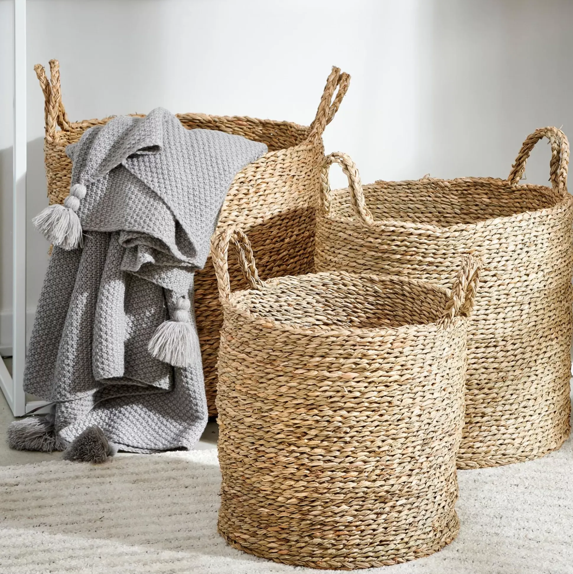 Cestas De Almacenaje<CASA Hush Cesta Natural