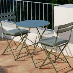 Conjuntos Bistro<CASA Imperial Conjunto Bistro Redondo Caqui