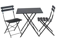 Conjuntos Bistro<CASA Imperial Conjunto Bistro Cuadrado Negro