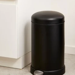 Cubos De Basura<CASA Industria Cubo De Pedal 12 L Negro