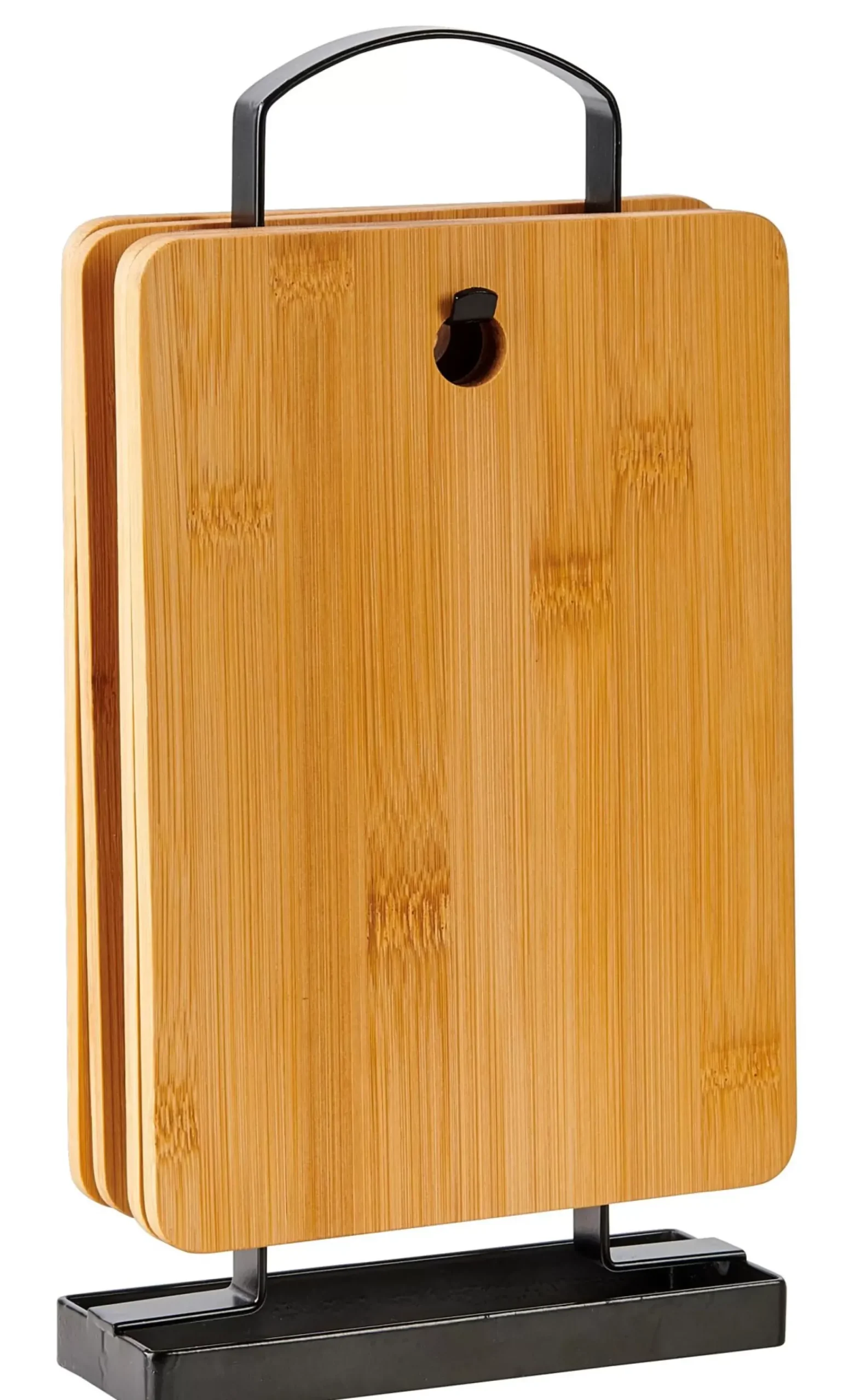 Tablas De Cortar<CASA Industria Tablas De Pan Con Soporte Negro, Natural