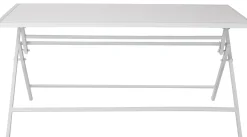 Mesas De Jardín<CASA Jesse Mesa Plegable Blanco