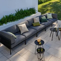 Conjuntos Lounge<CASA Jumbo Silla Esquinera Negro