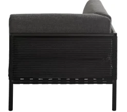 Conjuntos Lounge<CASA Jumbo Silla Esquinera Negro