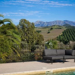 Conjuntos Lounge<CASA Jumbo Silla Esquinera Negro