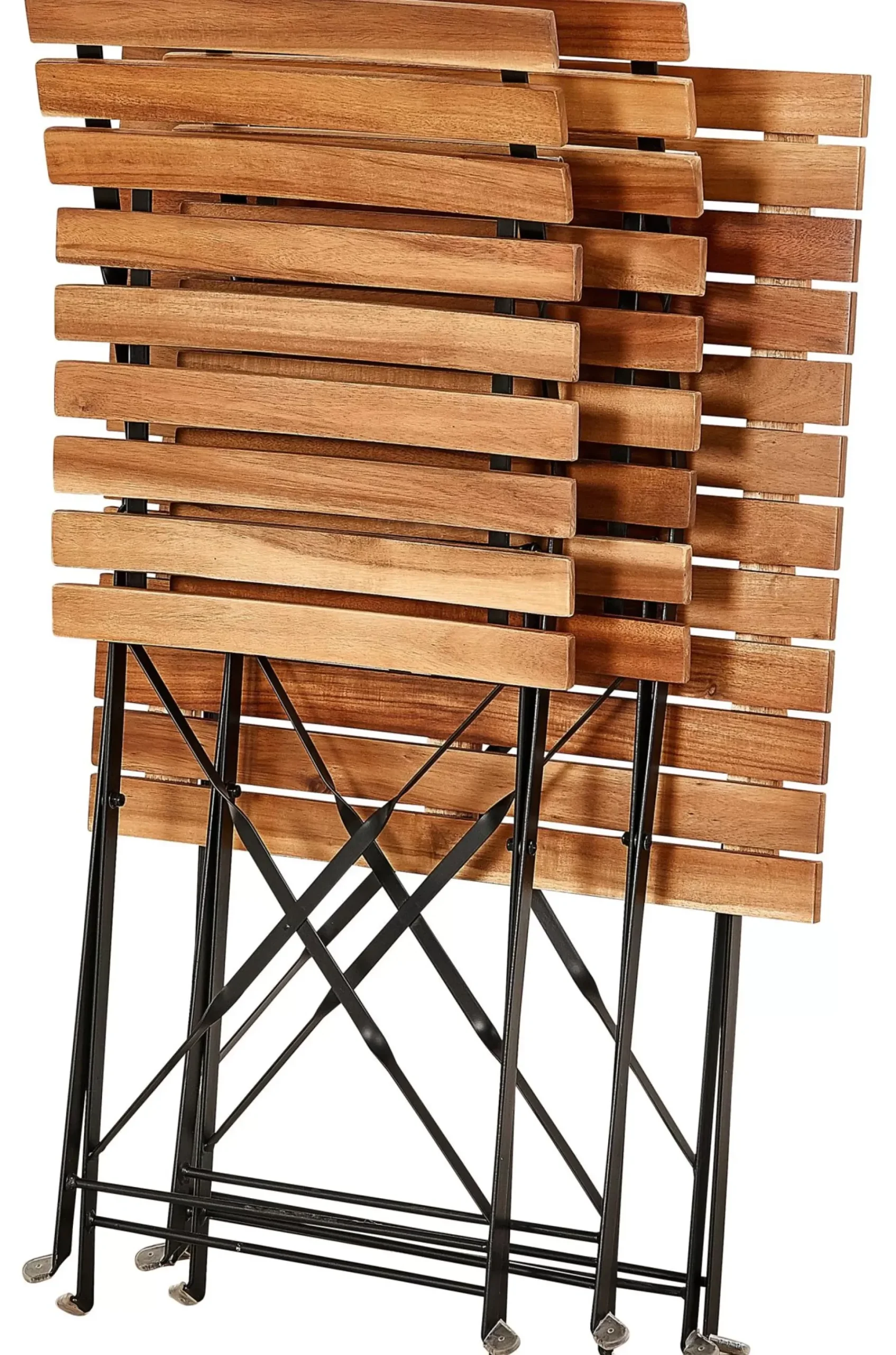 Mesas De Jardín<CASA Kapas Mesa Plegable Natural