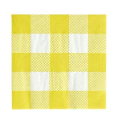 Servilletas<CASA Karo Paquete De 20 Servilletas Amarillo