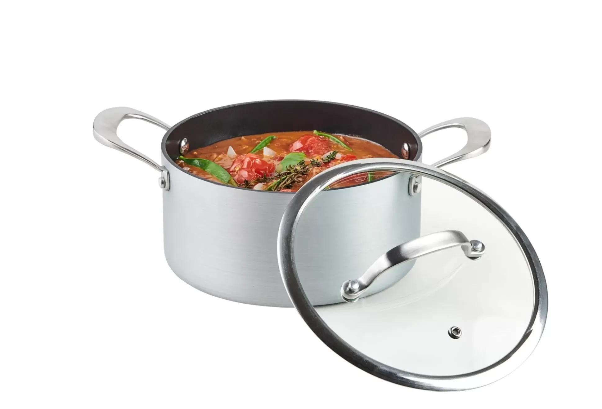 Ollas<CASA Kastrol Olla Plateado