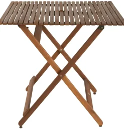 Mesas De Jardín<CASA Kos Mesa Plegable Natural