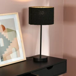 Pantallas De Lámpara<CASA Krepi Pantalla Negro