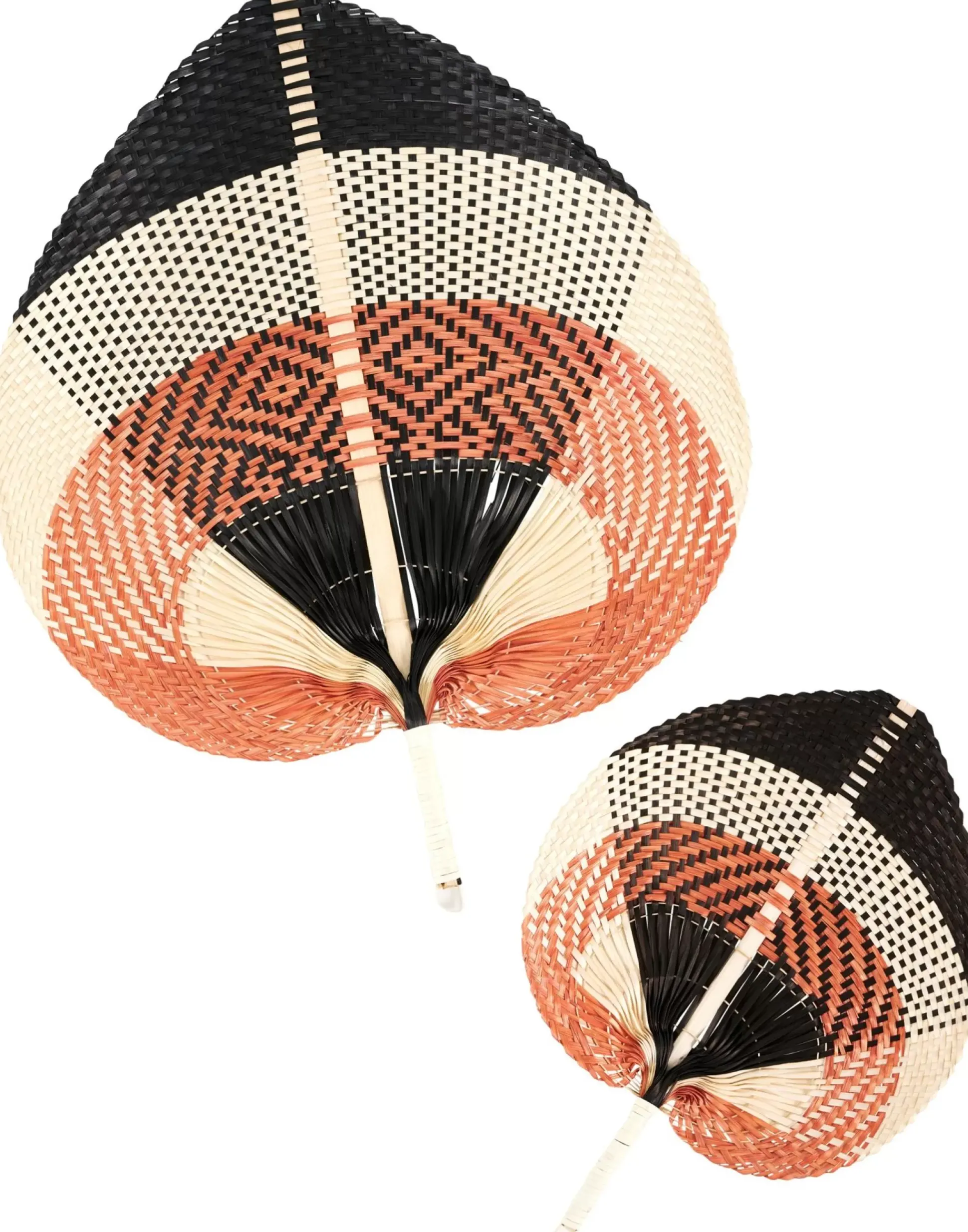 Figuras Decorativas<CASA Lanka Abanico Negro, Marron, Natural