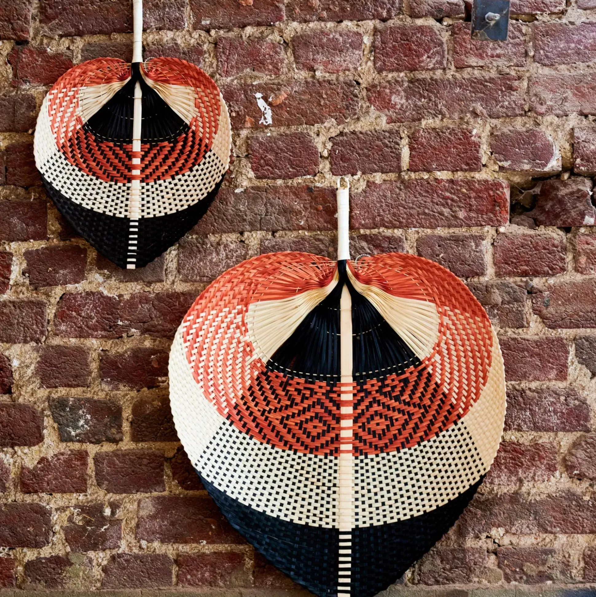 Figuras Decorativas<CASA Lanka Abanico Negro, Marron, Natural