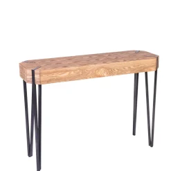 Consolas<CASA Lanon Consola Negro, Natural