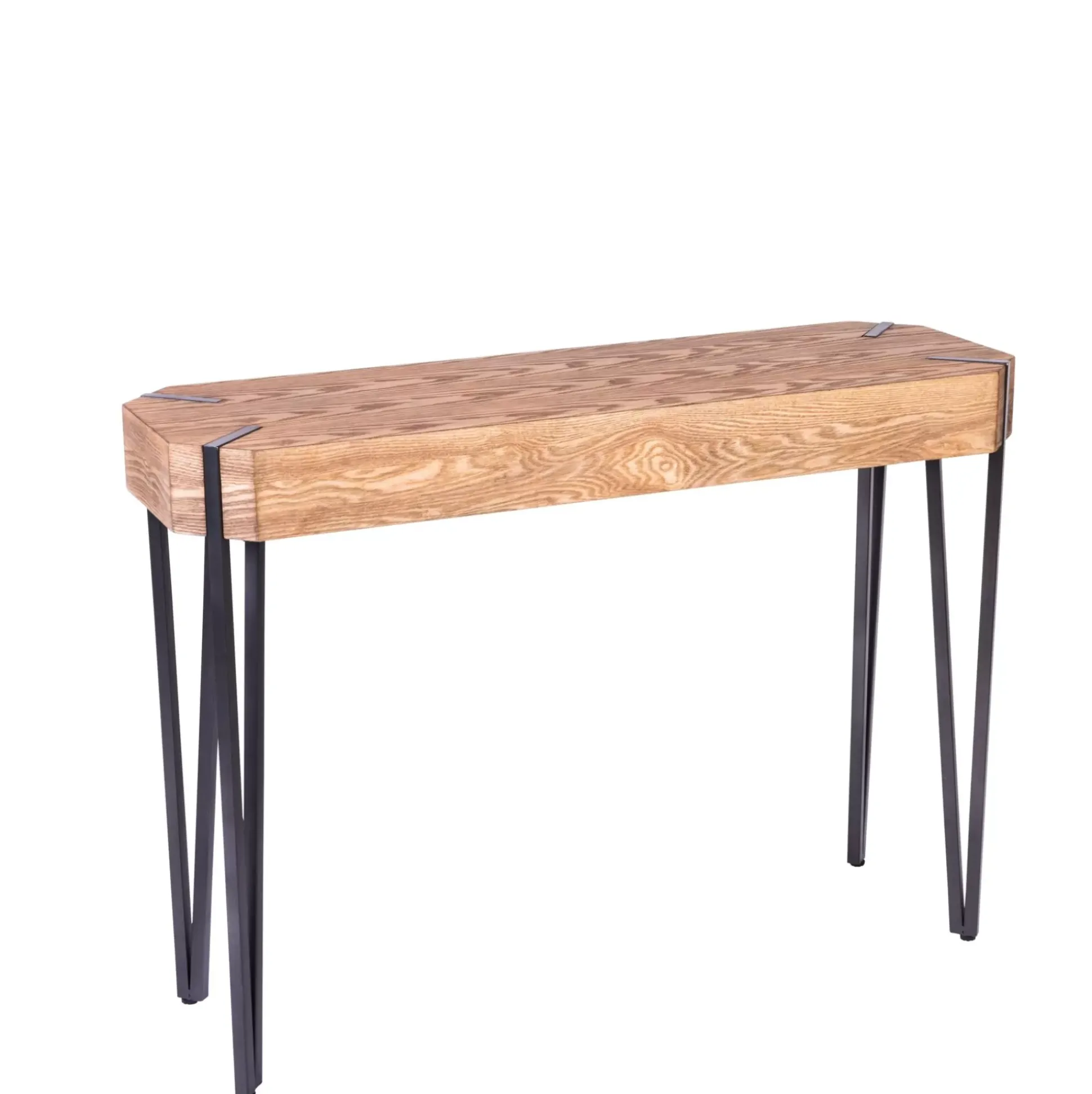 Consolas<CASA Lanon Consola Negro, Natural