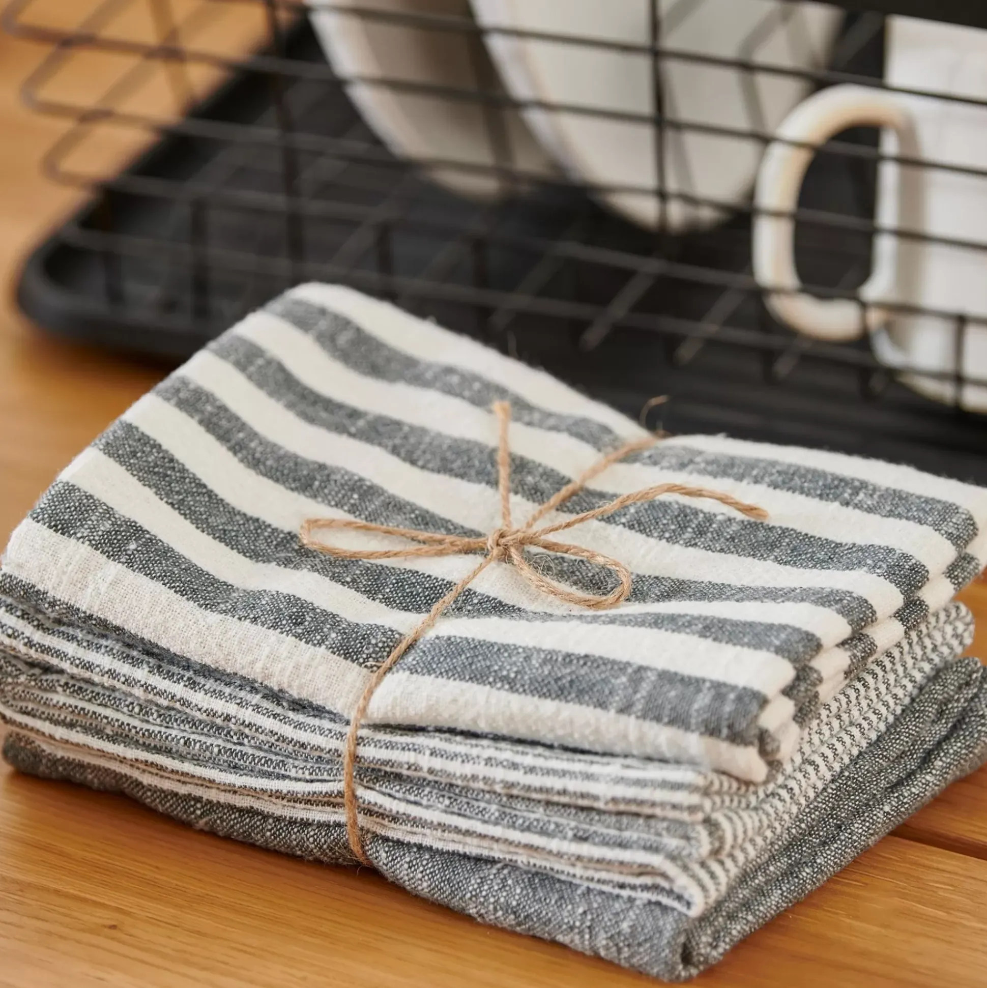 Panos De Cocina<CASA Laurent Panos De Cocina Juego De 3 Gris