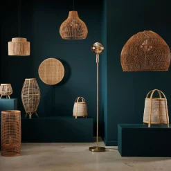 Lamparas Colgantes<CASA Lewis Pantalla Natural