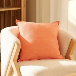 Cojines<CASA Linne Cojin Rosa