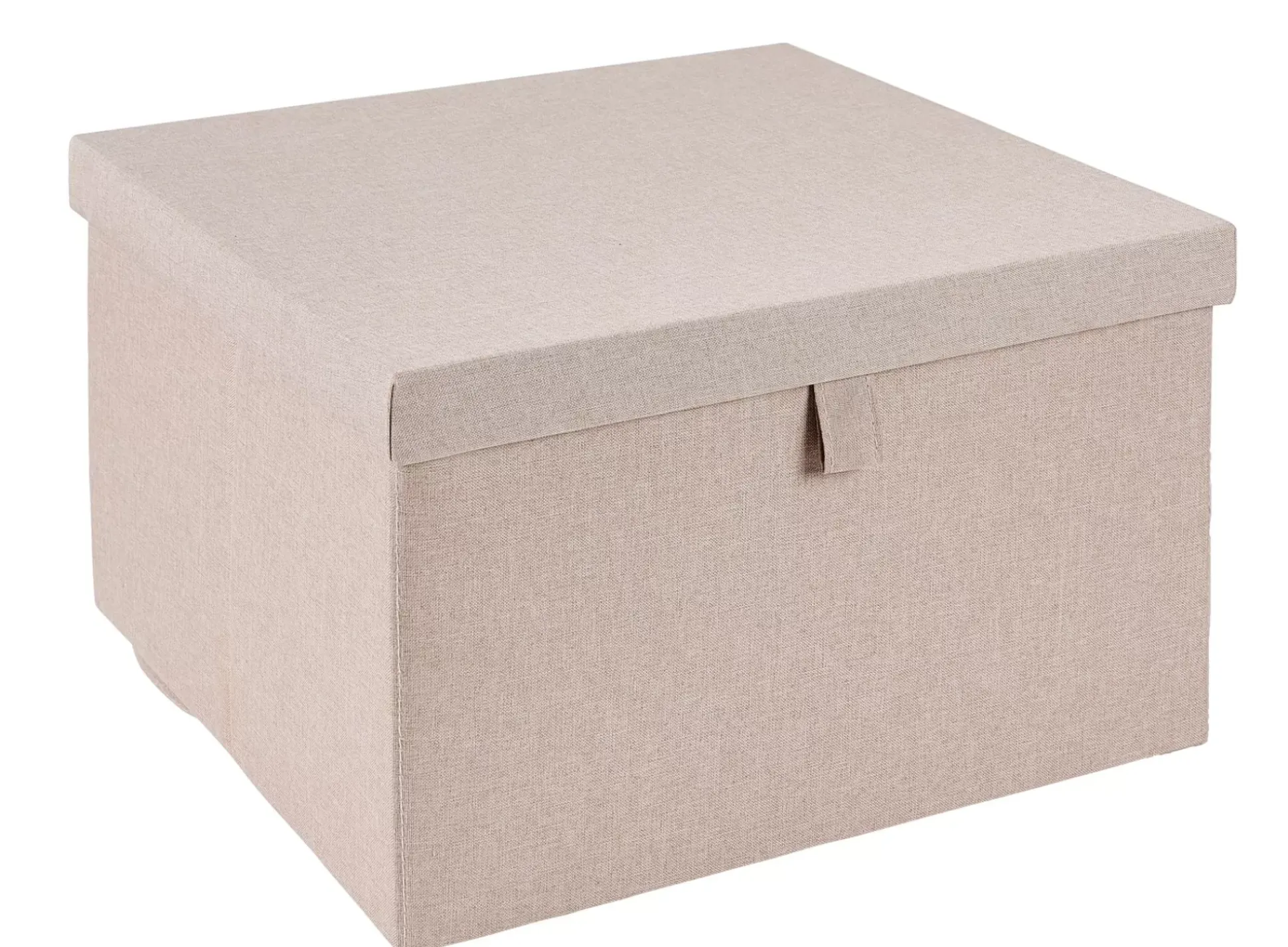 Cajas De Almacenamiento<CASA Linolux Caja De Almacenaje Con Tapa Beis