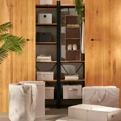 Cesto De La Ropa<CASA Linolux Cesta Para Colada Beis