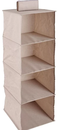 Cajas De Almacenamiento<CASA Linolux Sistema Almacenaje Con 4 Compart. Beis