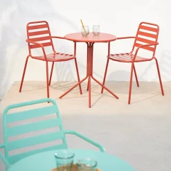 Sillas De Jardín<CASA Liva Terracota