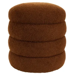 Pufs<CASA Lobby Puf Marron