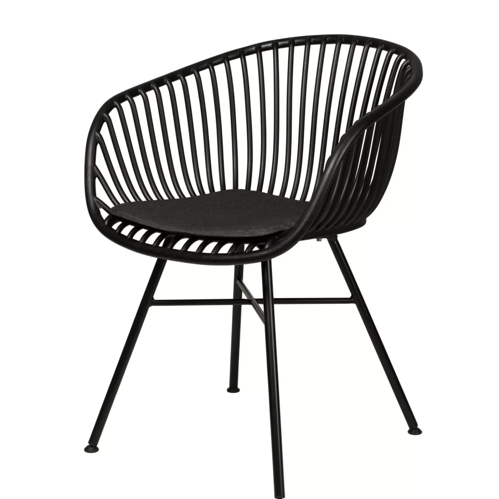 Sillas De Jardín<CASA Loic Silla Negro