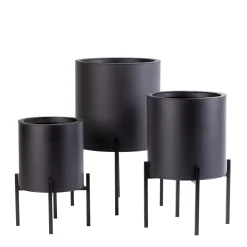 Maceteros De Jardín<CASA Lounge Macetero Negro