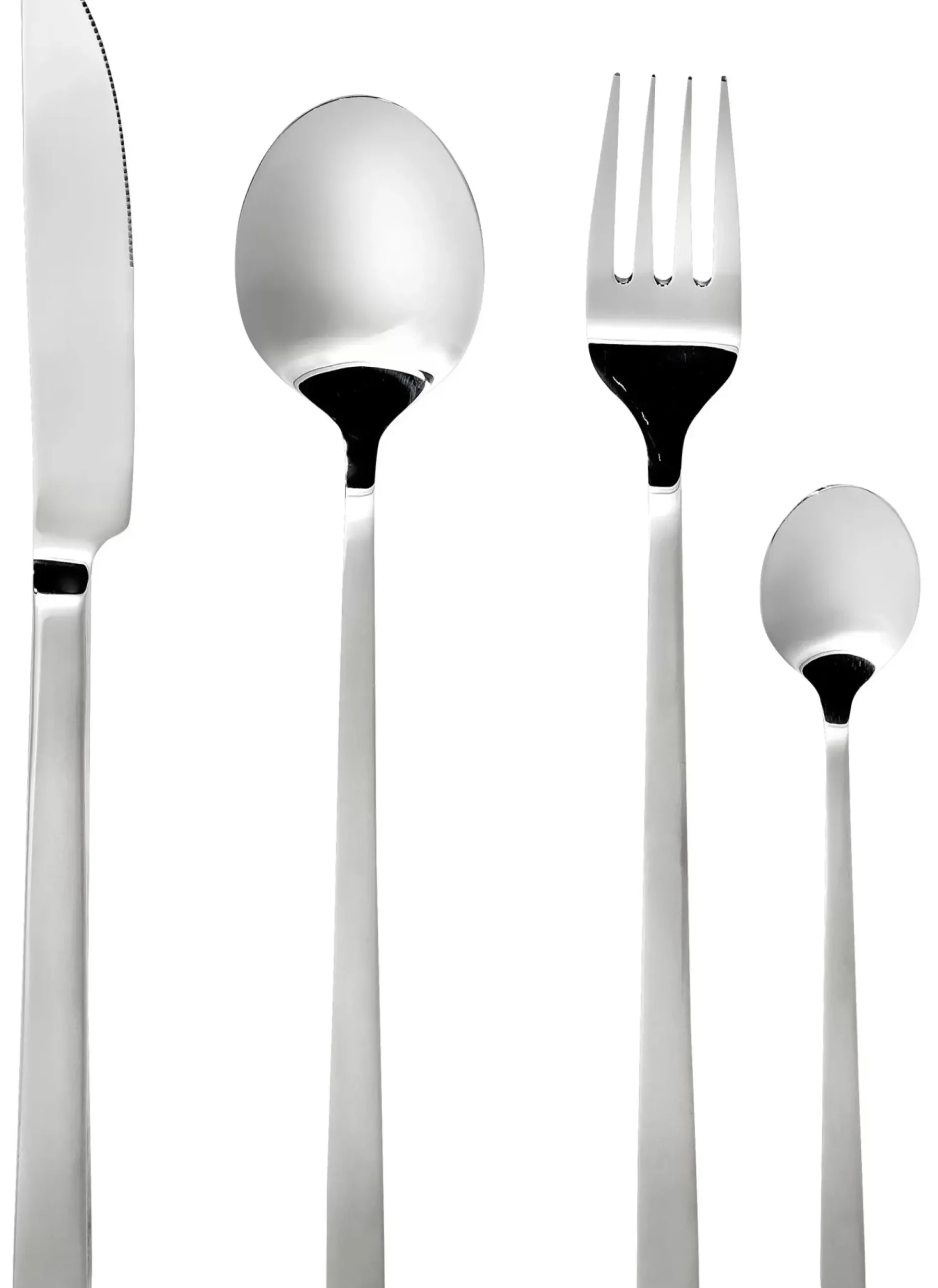 Juegos<CASA Lugano Cuberteria 16 Piezas Plateado