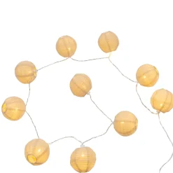 Guirnaldas De Luz<CASA Lynn Guirnalda Bola 10 Leds Beis