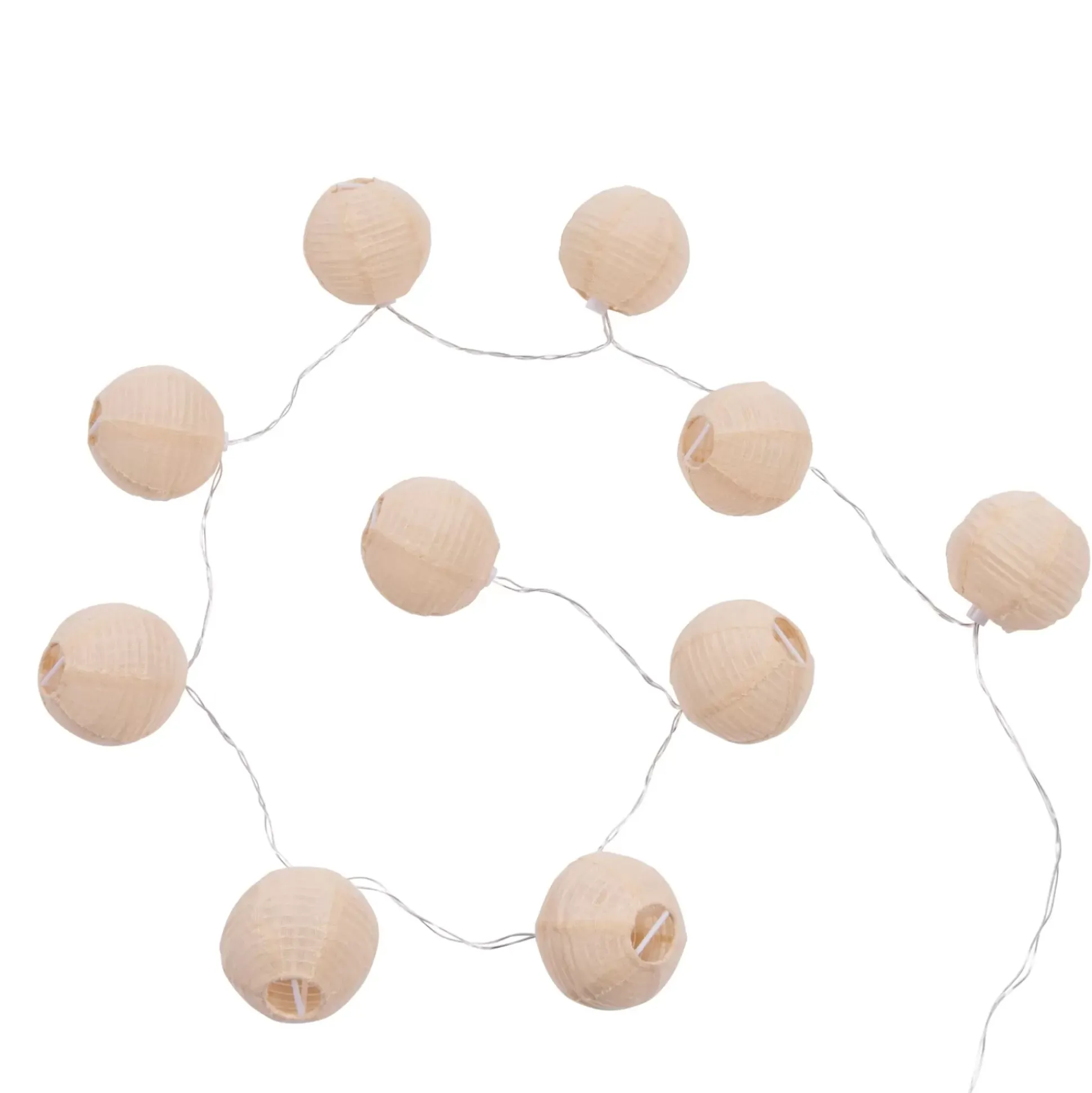 Guirnaldas De Luz<CASA Lynn Guirnalda Bola 10 Leds Beis