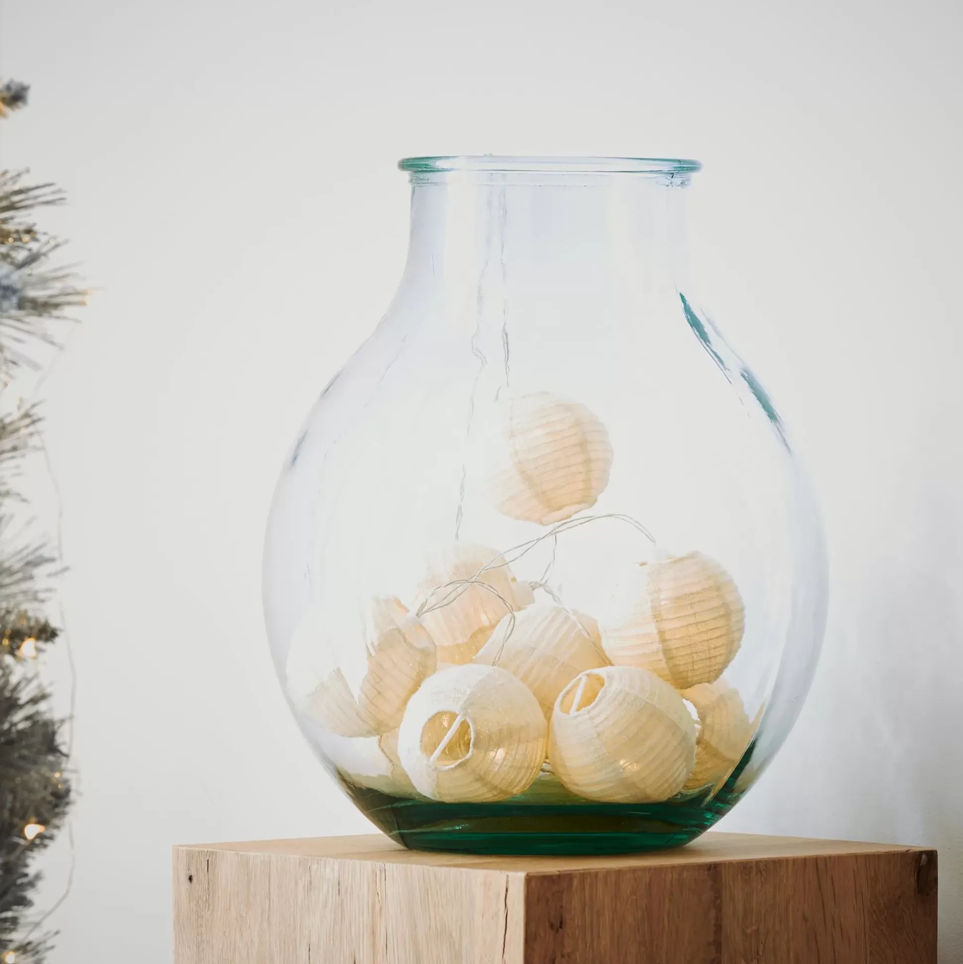 Guirnaldas De Luz<CASA Lynn Guirnalda Bola 10 Leds Beis