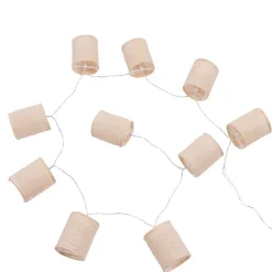 Guirnaldas De Luz<CASA Lynn Guirnalda Farolillo 10 Leds Beis