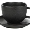 Tazas<CASA Magma Taza Y Plato Tacita Negro