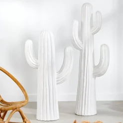 Figuras Decorativas<CASA Magnesia Cactus Blanco
