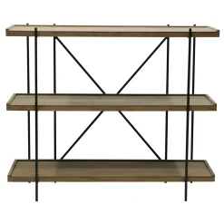 Estanterías<CASA Maine Estanteria De Pared Negro, Natural