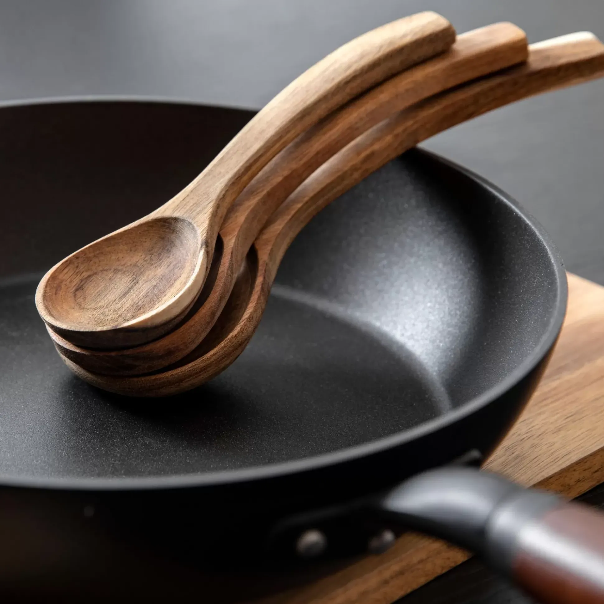 Instrumentos De Cocina<CASA Marcus Cuchara Juego De 3 Natural