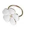 Anillos Para Servilletas<CASA Marguerite Anillo Servilleta Blanco