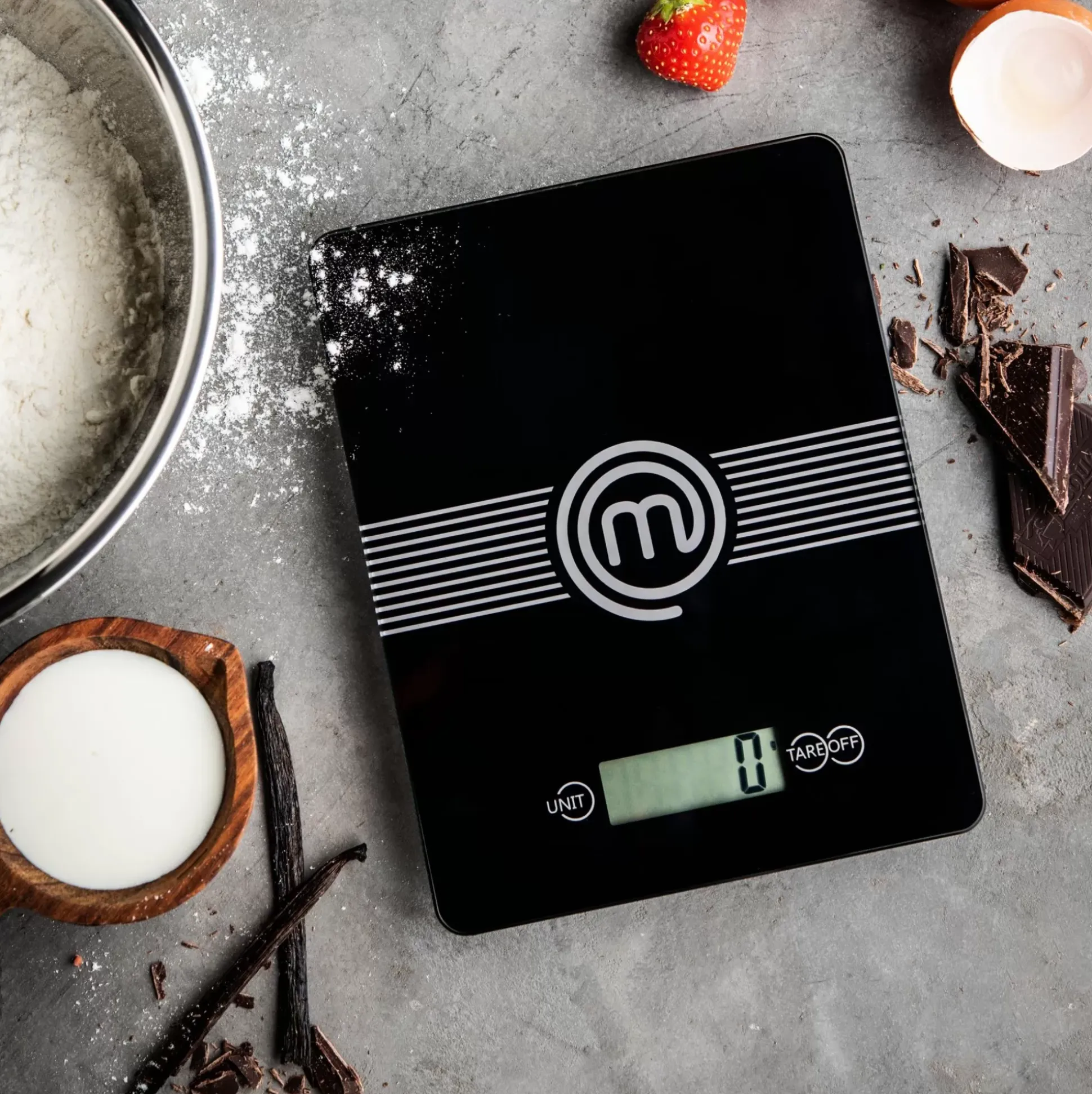 Instrumentos De Cocina<CASA Masterchef Balanza Cocina Negro