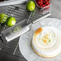 Instrumentos De Cocina<CASA Masterchef Rallador/Acanalador De Fruta Plateado