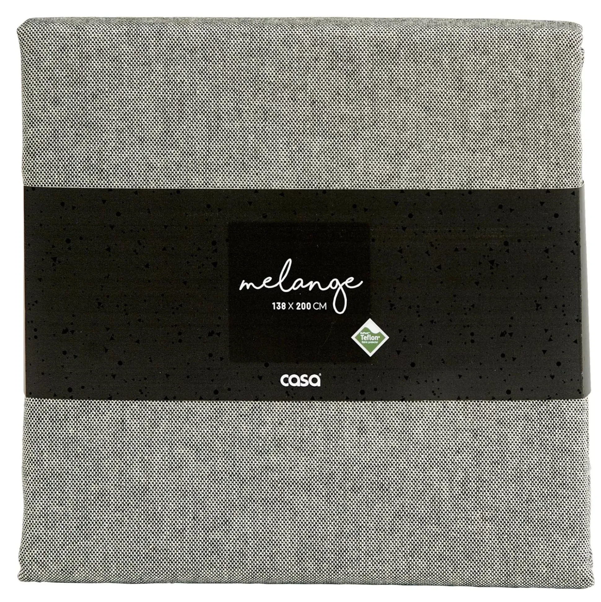 Manteles<CASA Melange Mantel Negro