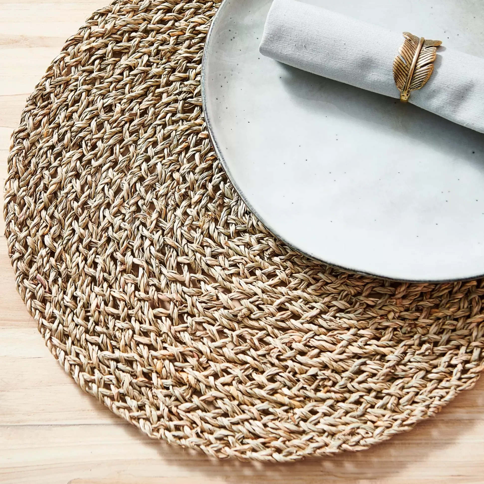 Manteles Individuales<CASA Mia Mantel Individual Natural