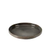Platos<CASA Mineral Graphite Plato Gris